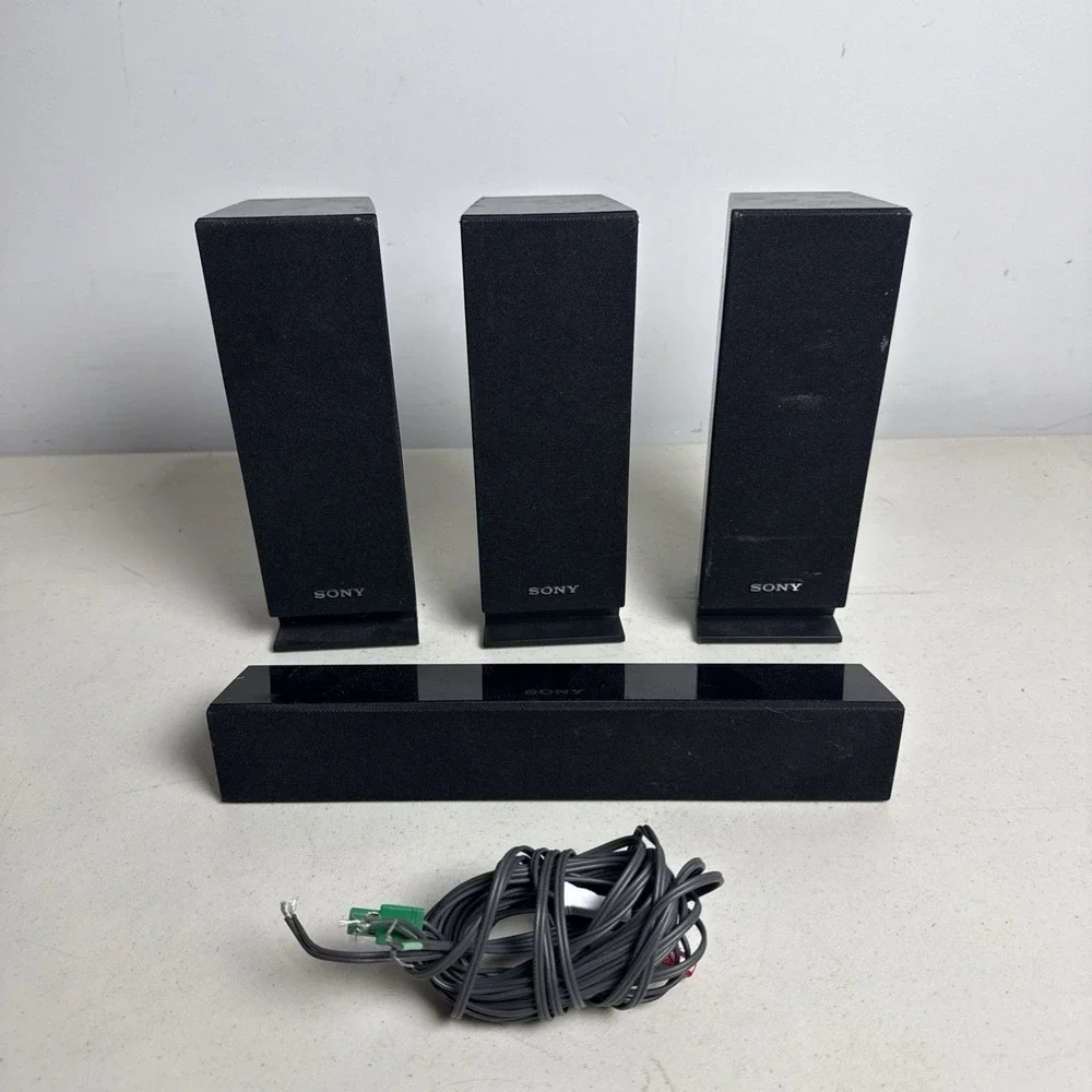 SONY SS-TSB101 (X4) Satellite/Surround Sound Speaker System W/SS-CTB101